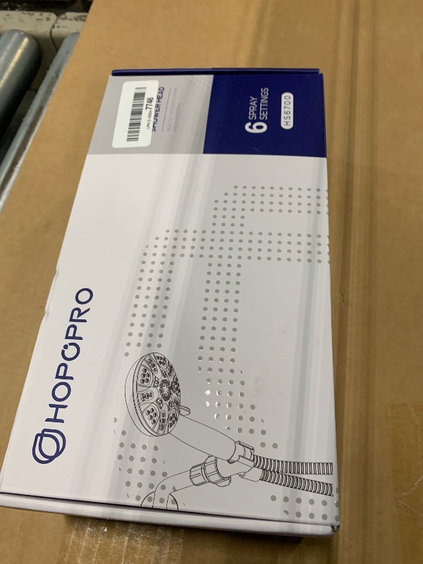Photo 1 of *****USED****6-Mode High Pressure Handheld Shower Head Set, Consumer Reports Recommended HOPOPRO High Flow Hand Held Showerhead with 59 Inch Hose Bracket Teflon Tape Rubber Washers