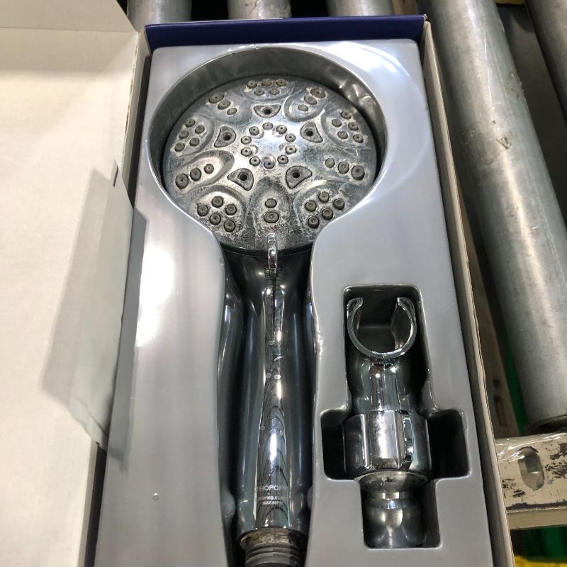 Photo 1 of *****USED****6-Mode High Pressure Handheld Shower Head Set, Consumer Reports Recommended HOPOPRO High Flow Hand Held Showerhead with 59 Inch Hose Bracket Teflon Tape Rubber Washers