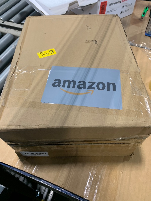 Photo 1 of **MISSING ONE**MISSING THE BIGGEST ONE**
ZOOFOX Set of 3 Nesting Wooden Crates, Rustic Wood Basket with Handles, Decorative Farmhouse Wooden Storage Container Boxes for Party, Office, Bedroom, Kitchen and Closet