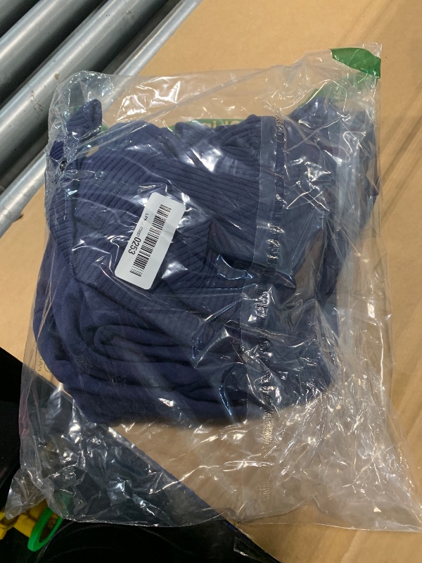 Photo 1 of ****SIMILAR ITEM**** SHEWIN Womens Sweatshirt Casual Long Sleeve Lightweight Sweatshirts Loose Button V Neck Pullover Tops Fall Clothes for Women 2025,US 12-14(L),Navy Blue