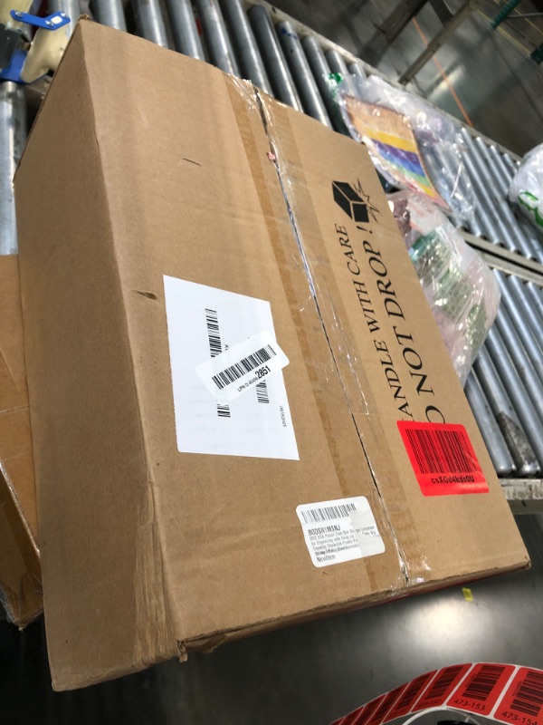 Photo 1 of ***SEVERAL BROKEN*** IRIS USA Pencil Case Plastic Pouch Box Storage Organizer for Beads, Pens, and Art Supplies, 18-Pack, Stackable Container with Snap Lid for Jewelry, Stickers, and Tackle Box, Clear, Small