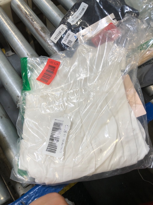 Photo 1 of **NEEDS TO BE CLEANED** PRETTYGARDEN Women’s Spring Long Sleeve Tops Dressy Casual Button Down Smocked Cuffed Office Business Work Blouses Shirts (White,M)