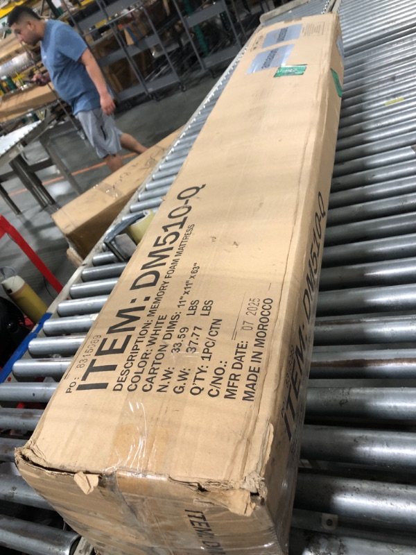 Photo 1 of ** SIMILAR / SIZE 11"X 11"  X 63" ***
PurpleFlex Full Mattress – 8" GelFlex Grid, Better Than Memory Foam, Temperature Neutral, Responsive, Breathable, Pressure Relief, Made in USA 