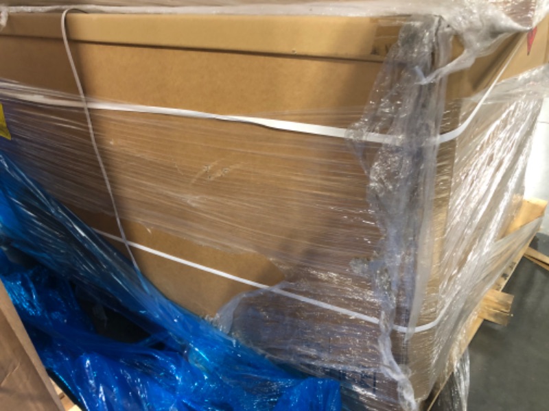 Photo 1 of  ** FACTORY SEALED/ NO RETURN ** 
EVAJOY 32ft x 16ft x 52in Metal Frame Swimming Pool Set, Rectangular Above Ground Pool Cover with Sand Filter Pump, Pool Ladder, Ground Cloth for Backyard, Garden, PVC, Blue