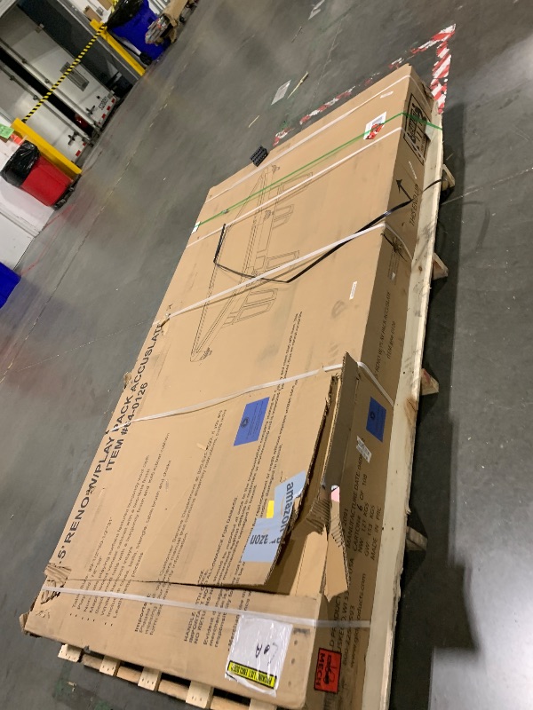 Photo 1 of *** FACTORY SEALED / NO RETURN *** ***Fat Cat by GLD Products Reno 7.5-Foot Pool Table, Dark Cherry Finish, Accuslate Surface, & Burgundy Wool Cloth for Classic Billiard Play ( SIZE 89-1/2"*50-1/2"31" PLAY ELD 78"39)"