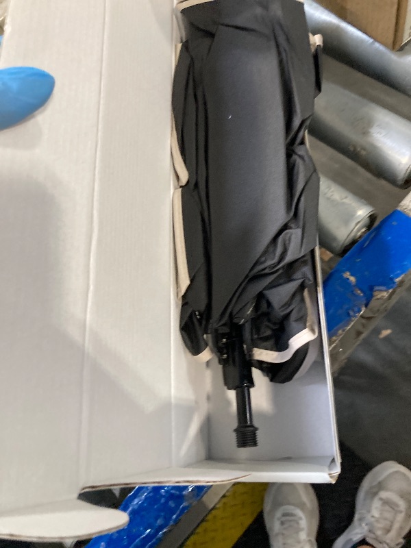 Photo 1 of [2025 Upgrade] Nmoiss Windshield Sun Shade Umbrella - [Vinyl Coating Heat Shield] Protect Car from Sun Rays & Heat Damage Keep Cool and Protect Interior, Spring Structure Edge Medium 56" L x 31" W