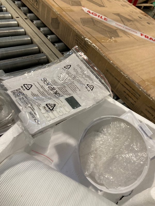 Photo 1 of ******WORKING GOOD***** SereneLife 8000 BTU Portable Air Conditioner with Heat, Compact 4-in-1 Portable AC & Heater for Room Up to 350 Sq Ft with Dehumidifier & Fan Function, Remote Control, Window Mount Kit, 13" x 11" x 26"