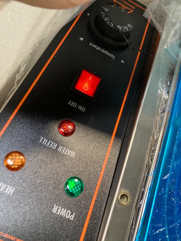 Photo 1 of *********IT WORKS WELL*********** VEVOR 5-Pan Commercial Food Warmer, 5 x 12QT Electric Steam Table with Glass Cover, 1700W Countertop Stainless Steel Buffet Bain Marie 86-185°F Temp Control for Catering, Restaurants, Silver