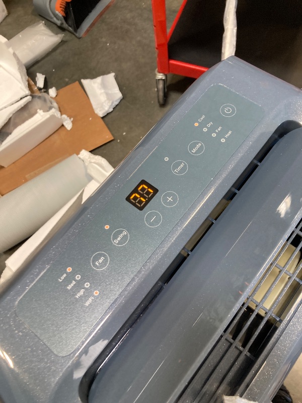 Photo 1 of ************IT WORKS WELL***************** TOSOT 14,000BTU (9,600 BTU SACC) Wifi Portable Air Conditioner with Heating Mode, Cooling, Dehumidifier, Fan, Auto Swing, 24H Timer, for Large Rooms Up to 600 sq ft, AOMI Series, Steel Blue