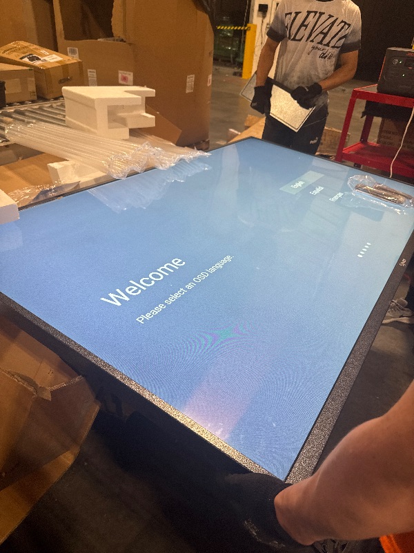 Photo 1 of ******IT WORKS PERFECTLY******* SYLVOX 75 inch Full Sun Outdoor TV Smart Waterproof TV 4K Ultra High-Resolution 2000nits,7x16(H) Support Bluetooth Wi-Fi Suitable for Partial Sun or Strong Light Area(Pool Series)