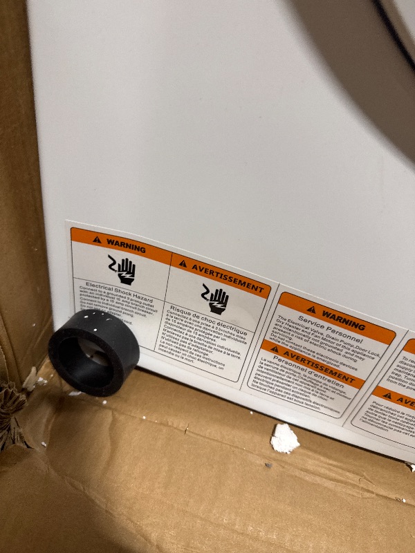 Photo 1 of ******IT TURNS ON BUT HAS DENTS****** Midea 24 Inch Washer and Dryer Combo, All in One Washer and Dryer 2.7 cu.ft 26lbs, Ventless Washing Machine, Steam Care, Overnight Dry, 1400 RPM, 16 Cycles Front Load Washer, Full-Automatic, White