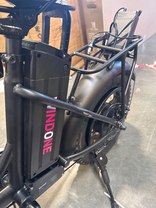 Photo 1 of *******it doesn't have the battery*********** Windone S14 Electric Bike for Adults, Dual Shock Absorbers Ebike, Max 19MPH Speed & 28 Miles Range (PAS), 500W Peak Motor and Lightweight & Portable, 14" Foldable E Bike for Adults and Teens