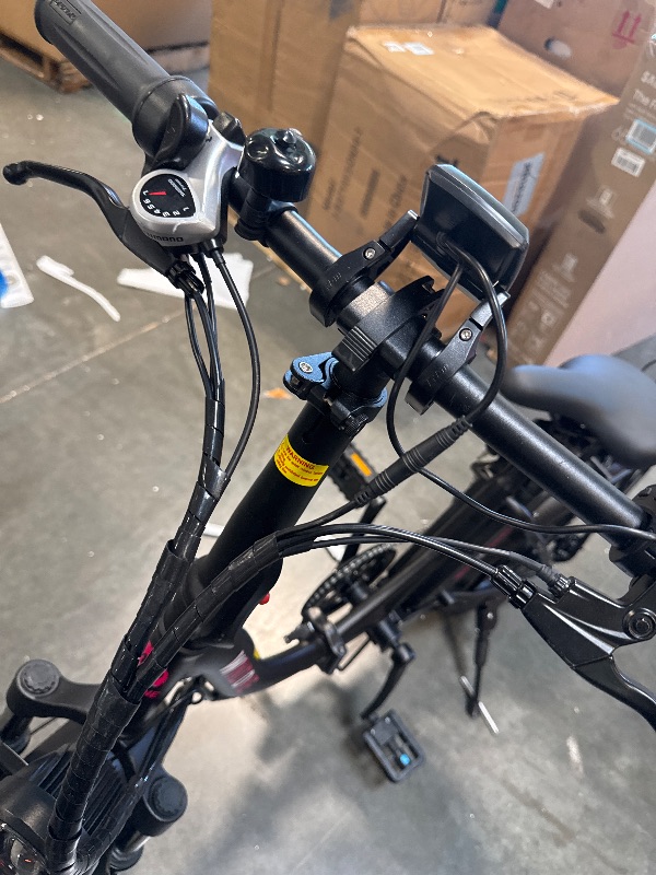 Photo 1 of *******it doesn't have the battery*********** Windone S14 Electric Bike for Adults, Dual Shock Absorbers Ebike, Max 19MPH Speed & 28 Miles Range (PAS), 500W Peak Motor and Lightweight & Portable, 14" Foldable E Bike for Adults and Teens