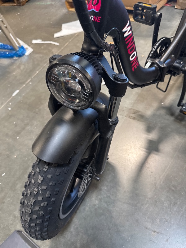 Photo 1 of *******it doesn't have the battery*********** Windone S14 Electric Bike for Adults, Dual Shock Absorbers Ebike, Max 19MPH Speed & 28 Miles Range (PAS), 500W Peak Motor and Lightweight & Portable, 14" Foldable E Bike for Adults and Teens