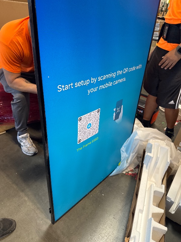 Photo 1 of *****IT WORKS PERFECTLY****** Samsung 65-Inch Class The Frame LS03F 4K QLED Smart TV (2025 Model) Slim Fit Wall Mount, Modern Frame Design, NQ4 AI Gen2 Processor, Art Mode, Artful Picture Quality, Samsung Vision AI, Alexa Built-in