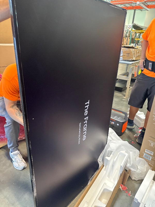 Photo 1 of *****IT WORKS PERFECTLY****** Samsung 65-Inch Class The Frame LS03F 4K QLED Smart TV (2025 Model) Slim Fit Wall Mount, Modern Frame Design, NQ4 AI Gen2 Processor, Art Mode, Artful Picture Quality, Samsung Vision AI, Alexa Built-in