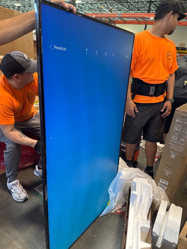 Photo 1 of *****IT WORKS PERFECTLY****** Samsung 65-Inch Class The Frame LS03F 4K QLED Smart TV (2025 Model) Slim Fit Wall Mount, Modern Frame Design, NQ4 AI Gen2 Processor, Art Mode, Artful Picture Quality, Samsung Vision AI, Alexa Built-in