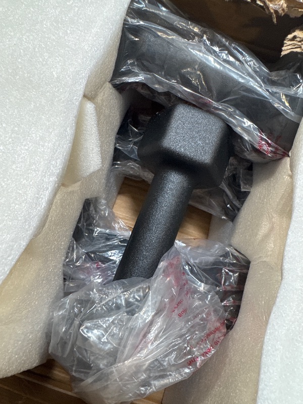 Photo 1 of ******MISSING PIECES******* CAP Barbell 100 lb Neoprene Hex Dumbbell Weight Set with Vertical A-Frame Rack - Black