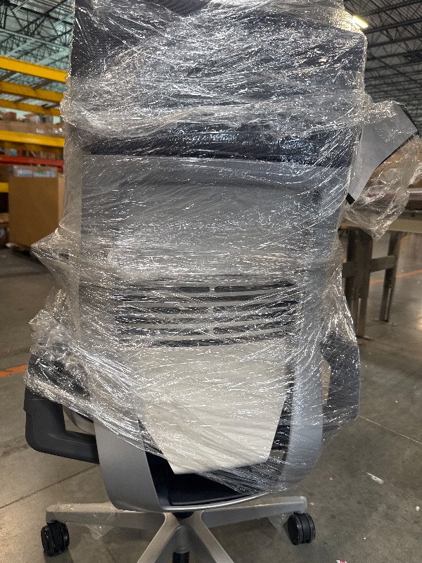 Photo 1 of *****ONE WHEEL IS MISSING****** Steelcase Gesture Office Chair - Ergonomic Work Chair with Wheels for Carpet - Comfortable - Intuitive-to-Adjust for Desk - 360-Degree Arms - Graphite Gray Fabric