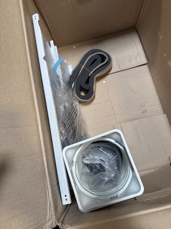 Photo 1 of *****IT WORKS WELL***** BLACK+DECKER Portable Air Conditioner, 9,000 BTU (5,300 BTU SACC) for Rooms up to 400 Sq. Ft., Portable AC with Follow Me Remote Control and Window Kit, BPACT08WT, White