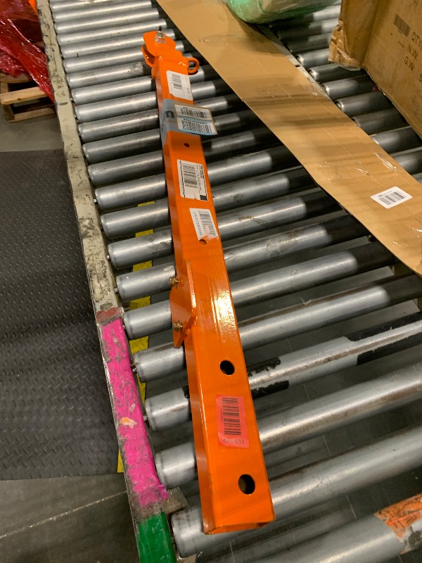 Photo 1 of ** WIRE NOT INCLUDED **VEVOR Electric Pickup Truck Crane, 1100 lbs, Folding Truck-Mounted Bed Crane with Electric Winch 3500 lbs, 360° Swivel for Lifting Goods in Construction, Factory