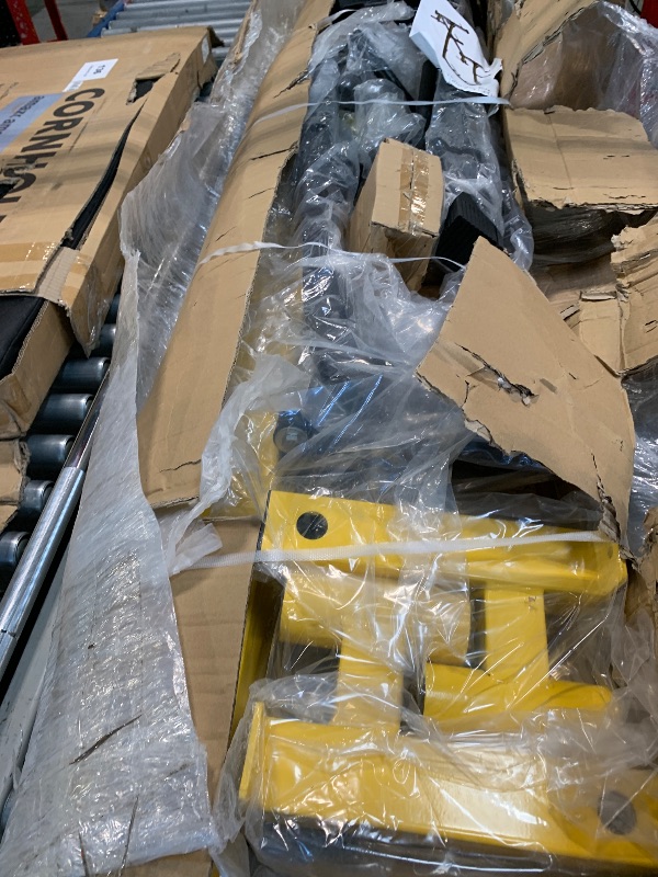 Photo 4 of Fitvids Power Rack Squat Stand, 1000 Pound Capacity 3” x 3” for Home & Garage Gym, with J-Hooks, Safety Spotter Arms and Conversion Kits