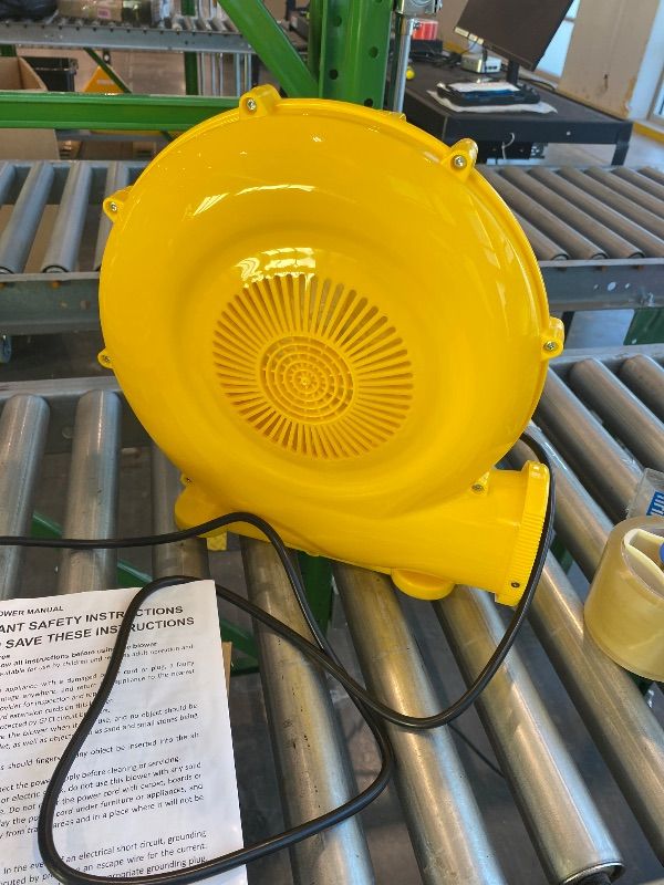 Photo 1 of *See Clerk Notes* Intertek Electronic Air Blower. Yellow - (Model: Z50)