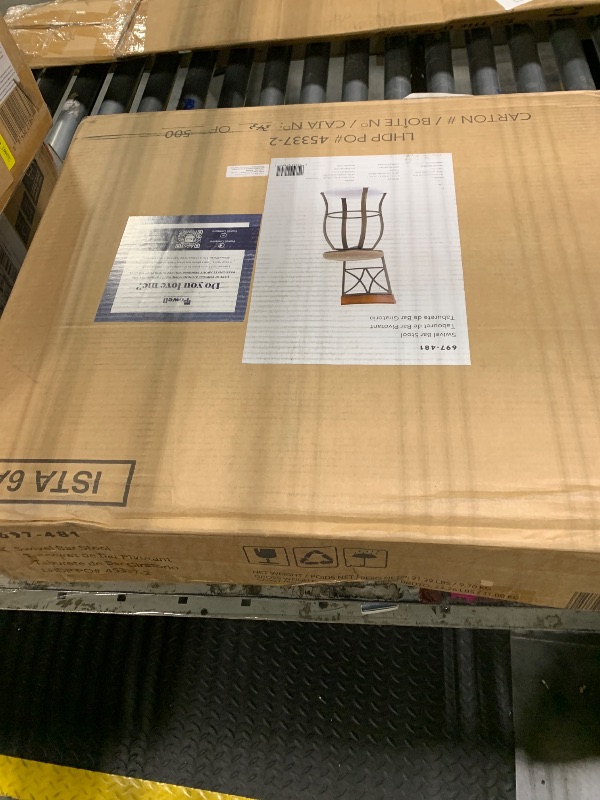 Photo 1 of ***NEW PRODUCT*** Powell Hamilton Swivel Counter Stool, Beige