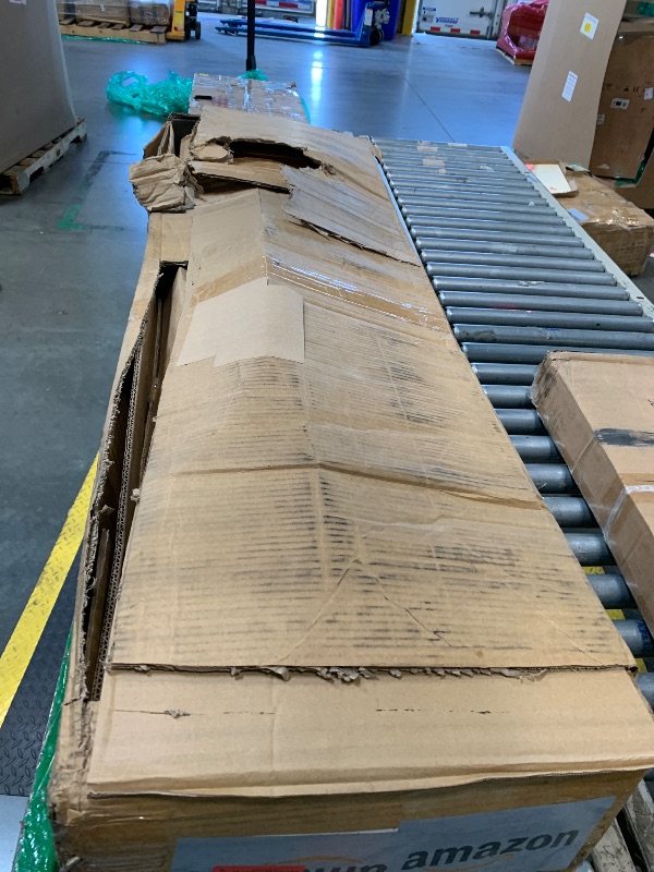 Photo 1 of ****STOCK PHOTO, ITEM/ COLOR MAY VARY**** FKLUG Outdoor Dog Kennel with Cover, Large Dog Run Fence House Big Cage Pen Enclosure, Heavy Duty Dogs Play Cage Pen Kennel (118" L x 118" W x 83" H)