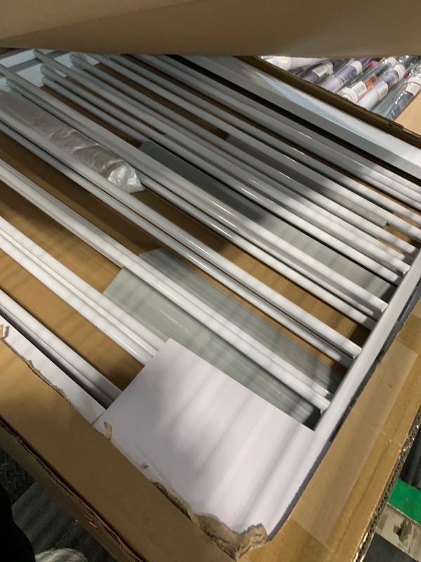 Photo 1 of  Gate for Doorways Stairs,  Wide Baby Gates Walk Thru, No Drill Long Pet Gate for Doggie Puppy, Auto Close Large Child Safety Gate with Door Indoor, WHITE
***SIMILAR ITEM
***UNKNOWN MEASURES