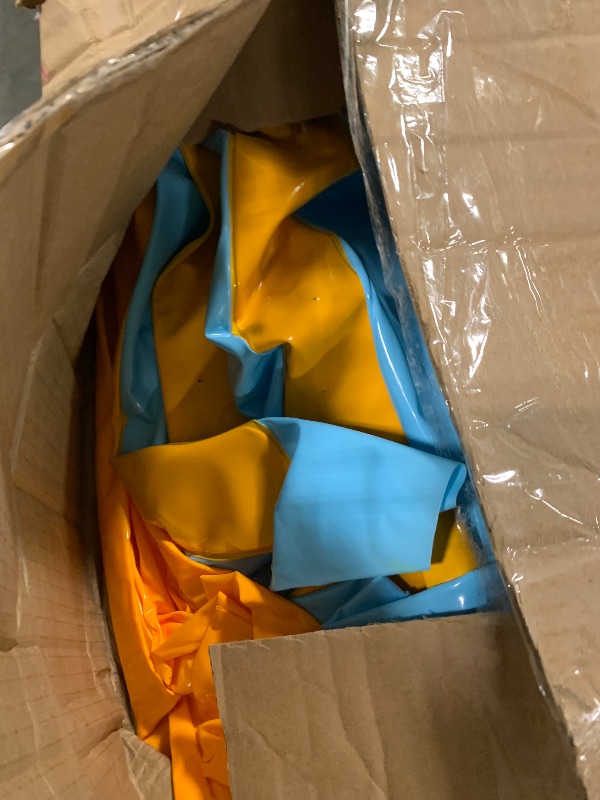 Photo 1 of ***PARTIAL SET **** JOISTOON Inflatable Water Slides Park, Large Water Castle for Kids Fun Outdoor Jumping Inflatable Bouncers with Extra Large Pool and 2 Slides, 3 Types of Ball Games, Easy to Set Up with Air Blower