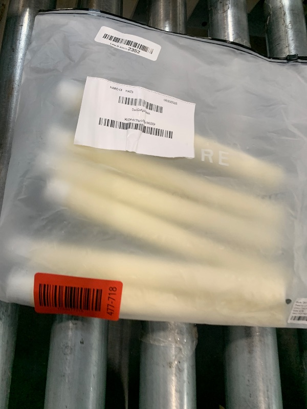 Photo 1 of ***Missing remote*** Flameless Ivory Taper Candles Flickering with 10-Key Remote, Battery Operated Led Warm 3D Wick Light Window Candles Real Wax Pack of 6, Christmas Home Wedding Decor(0.78 X 9.64 Inch)