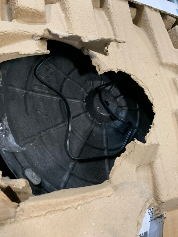 Photo 1 of **MISSING HARDWARE**BLACK+DECKER 18-Inch Stand Fan with Pedestal Base, Height Adjustable Pedestal Fan with Remote and Touch Control Panel, Free Standing Fan with 90-Degree Oscillating and 3-Speed Settings, Black