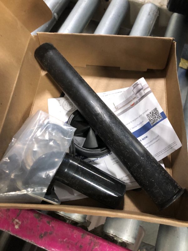 Photo 1 of ***MISSING HARDWARE***InSinkErator Power .75HP, 3/4 HP Garbage Disposal, Power Series EZ Connect Continuous Feed Food Waste Disposer, Black