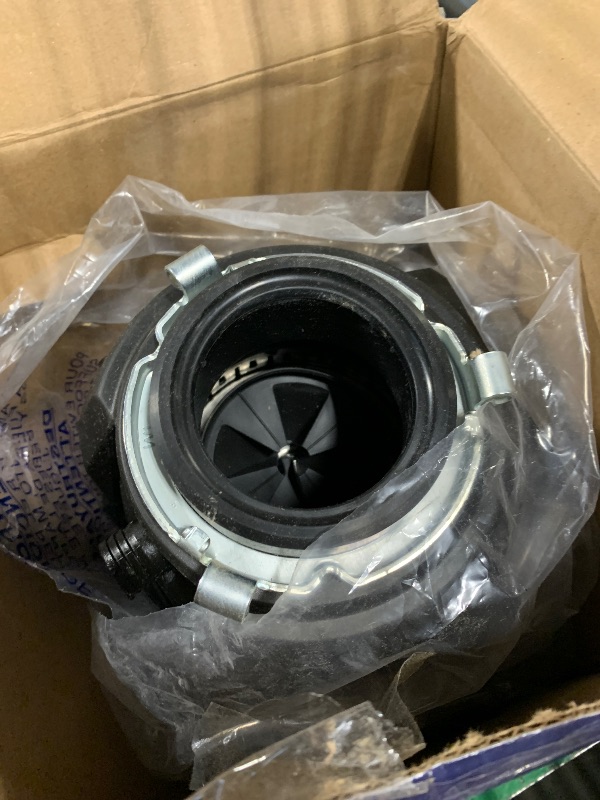 Photo 1 of ***MISSING HARDWARE***InSinkErator Power .75HP, 3/4 HP Garbage Disposal, Power Series EZ Connect Continuous Feed Food Waste Disposer, Black