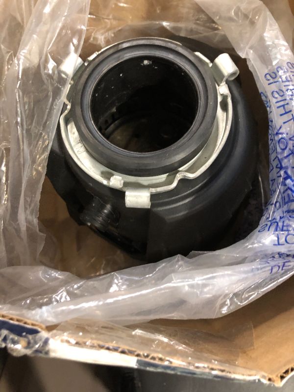 Photo 1 of ***MISSING HARDWARE***InSinkErator Power .75HP, 3/4 HP Garbage Disposal, Power Series EZ Connect Continuous Feed Food Waste Disposer, Black