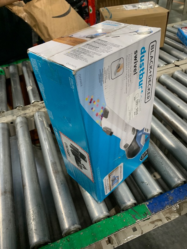 Photo 1 of BLACK+DECKER dustbuster AdvancedClean Cordless Handheld Vacuum, Compact Home and Car Vacuum with Crevice Tool (CHV1410L)