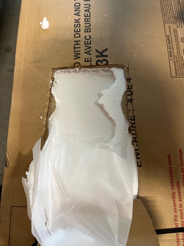 Photo 1 of ***Missing box 2 of 4 only boxes 1,3,4*** Wooden Bunk Bed with Wardrobe, Desk, Storage Cabinets and Drawers, Twin Over Twin Wood Bed Frame & Trundle for Kids Teens Adults, Space Saving Design, No Box Spring Needed, White Missing box 2 of 4 only boxes