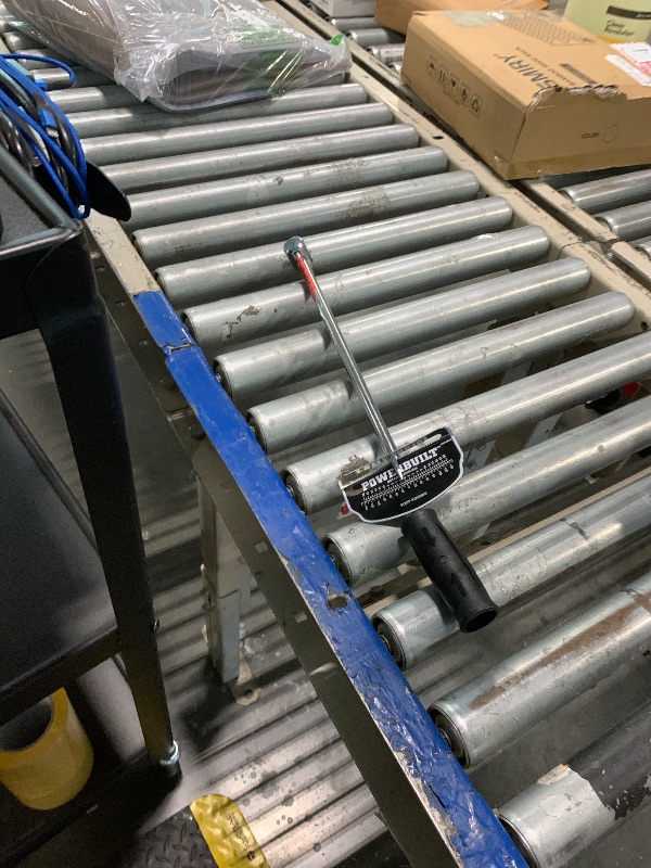 Photo 1 of Powerbuilt 1/2-Inch Drive Needle Torque Wrench, Beam Torque Wrench 0-140 Foot/Pounds and 0-20 Meter/Kilograms, High Visibility Markings for Easy Readings - 644044