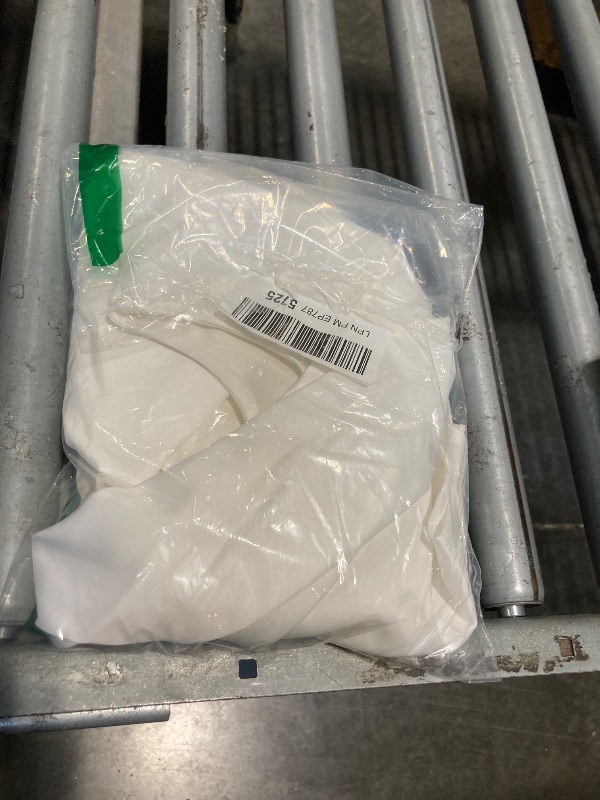 Photo 1 of ****MAKEUP IN INNER COLLAR***** Bell Womens Mock Neck Satin Tank Tops Business Casual Work Ruched Blouses Summer Corporate Outfits White