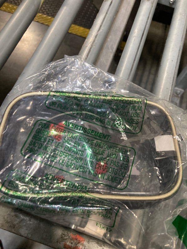 Photo 1 of ***one piece missing*** Bioworld Mickey 3-Piece Set Toiletry Bags with Clear PVC Makeup Bag