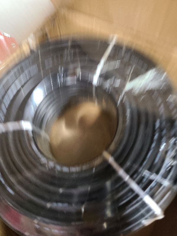 Photo 1 of 200FT 12/3 Heavy Duty Portable Power Cable, 12 AWG 3 Conductor 200FT SJOOW Wire 300V 12 Gauge 3 Conductor Electric Cord for Motor Leads, Portable Lights, Battery Chargers and Machinery