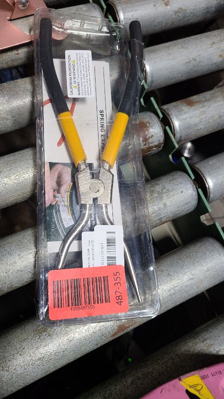 Photo 1 of 383EER4004A/383EER4001A Washer Spring Expansion Removal Tool for LG Samsung Whirlpool and Kenmore 4986ER0004F/B/G Washing Machine Inner Outer Door Boot Seal Spring Clamp Removal Tool