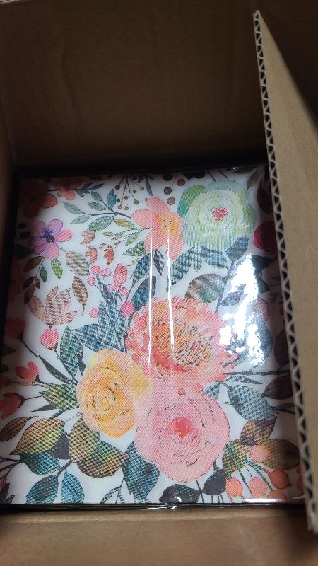 Photo 1 of 200Pcs Floral Paper Napkin Disposable Watercolor Rose Flower Paper Napkin Decorative Dessert Dinner Hand Towels for Bathroom Wedding Baby Shower Birthday Party(6.5 * 6.5 inch)