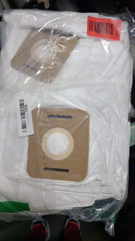 Photo 1 of 15 Pack Replacemet for Atrix Vacuum Bags, compatible with Atrix Ergo Backpack 8-Quart Vacuum Models# VACBP1 VACBP36V VACBPAI, HEPA Fleece Filter Bags, Part# VACBP6