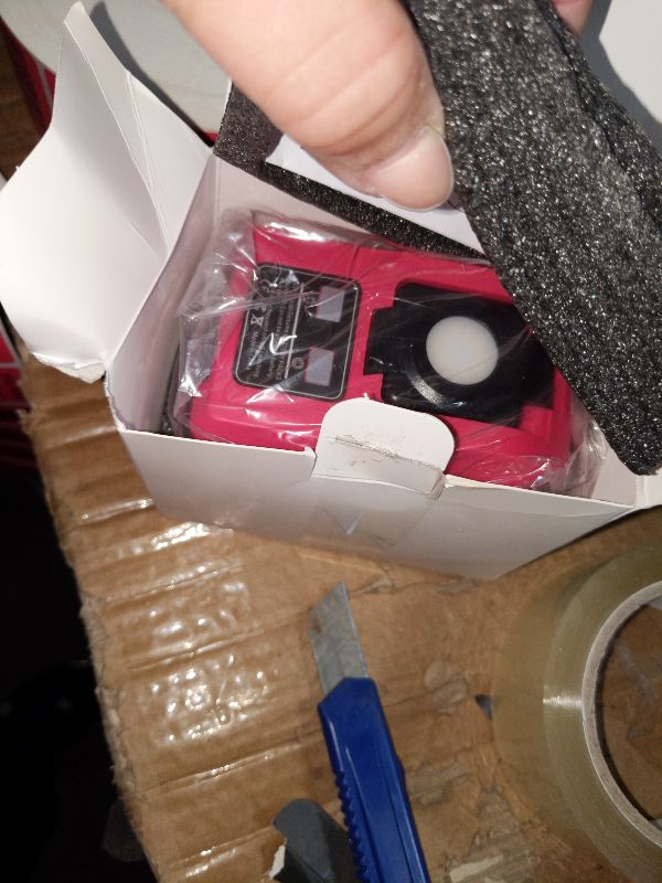 Photo 1 of 220W Azocek Power Inverter Compatible with Milwaukee 18V Battery, DC 18V to AC 110V Portable Power Station with 1 AC Outlet, 2 USB Ports & 1 Type-C Fast Charging, 400LM LED Work Light