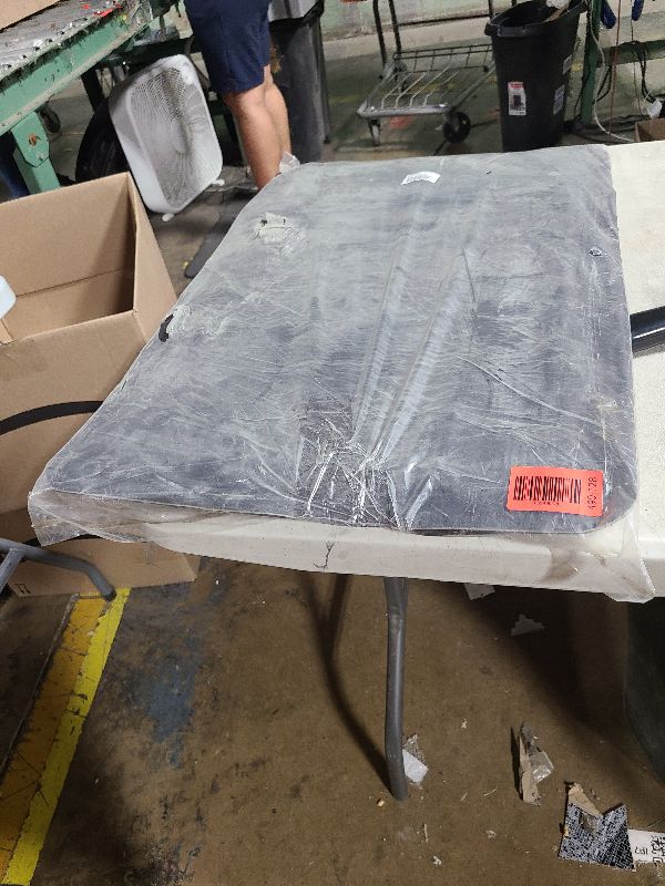 Photo 1 of 1" Extra Thick Anti Fatigue Floor Mat,Kitchen Mat, Standing Desk Mat – Comfort at Home, Office, Garage - Advanced PU Foam (Black, 30" L x 20" W)