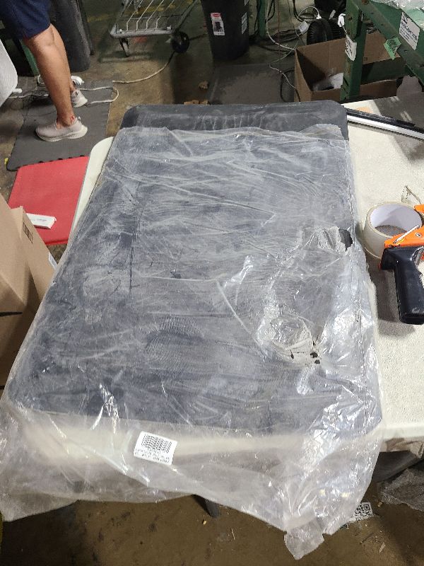 Photo 1 of 1" Extra Thick Anti Fatigue Floor Mat,Kitchen Mat, Standing Desk Mat – Comfort at Home, Office, Garage - Advanced PU Foam (Black, 30" L x 20" W)