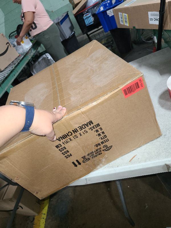 Photo 1 of 20 Inch Gold Caged Ceiling Fan with Light