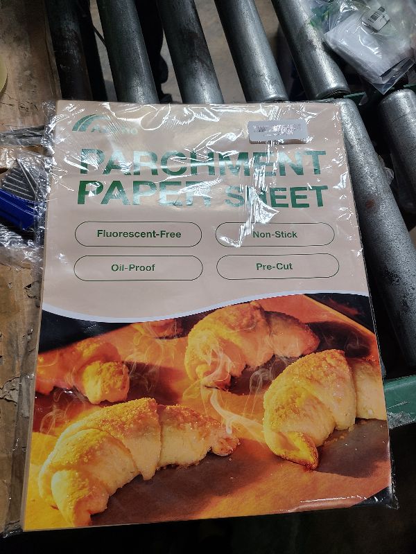 Photo 1 of 160 Pcs Unbleached Parchment Paper Sheets, 12x16 Inch Precut Baking Paper for Baking Sheet, Non-Stick Parchment Paper for Baking, Oven, Air Fryer, Grilling, Steaming, Cookies, Bread, Cake